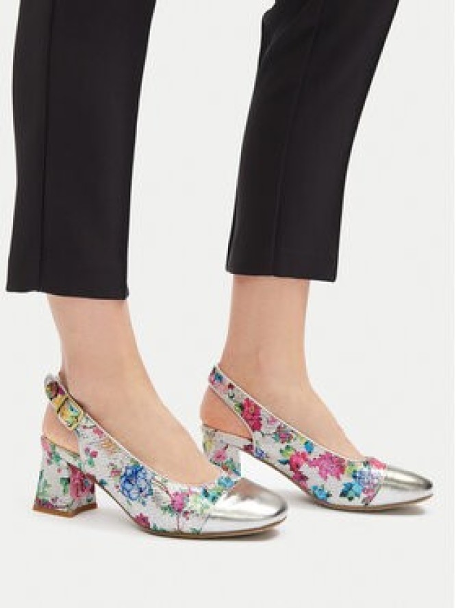 Laura Vita Sandały Hicmimo 09 Srebrny