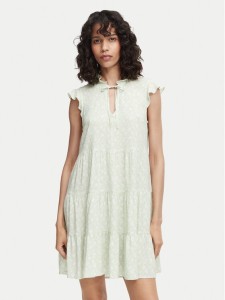 Vero Moda Sukienka letnia Alba 10342656 Zielony jasny Regular Fit