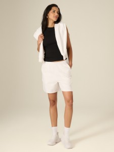 4F Spodenki dresowe damskie - białe XL