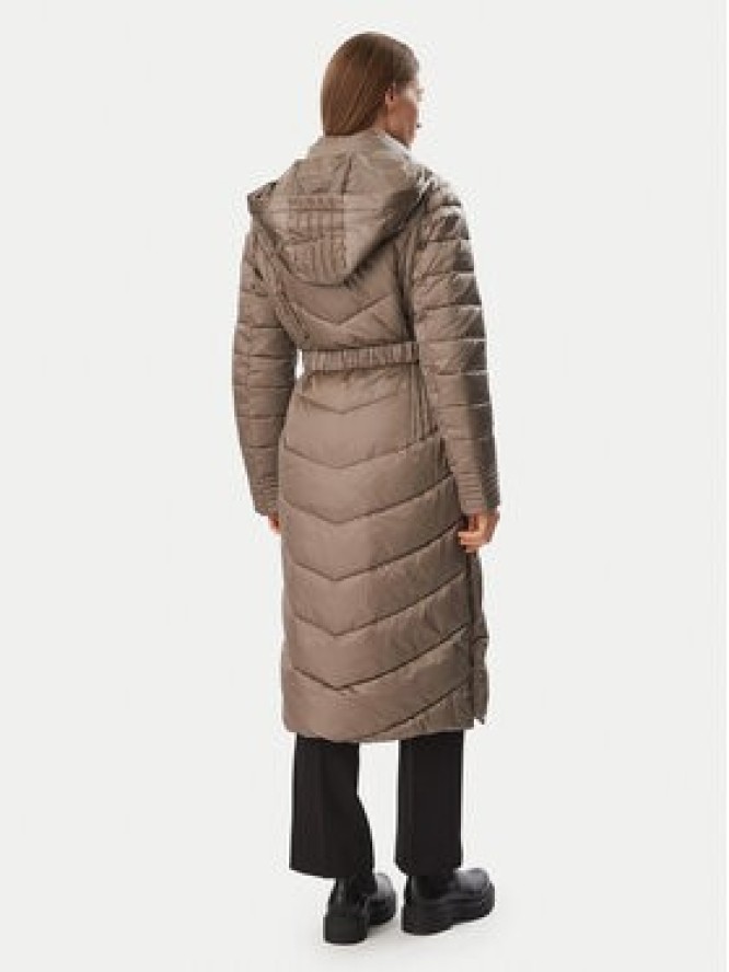 EA7 Emporio Armani Kurtka zimowa 7W001501 AF25639 U6100 Brązowy jasny Regular Fit