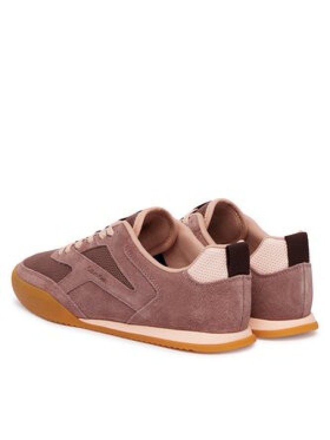 Calvin Klein Sneakersy Low Pro Runner Refl Mesh Sue HW0HW03100 Brązowy