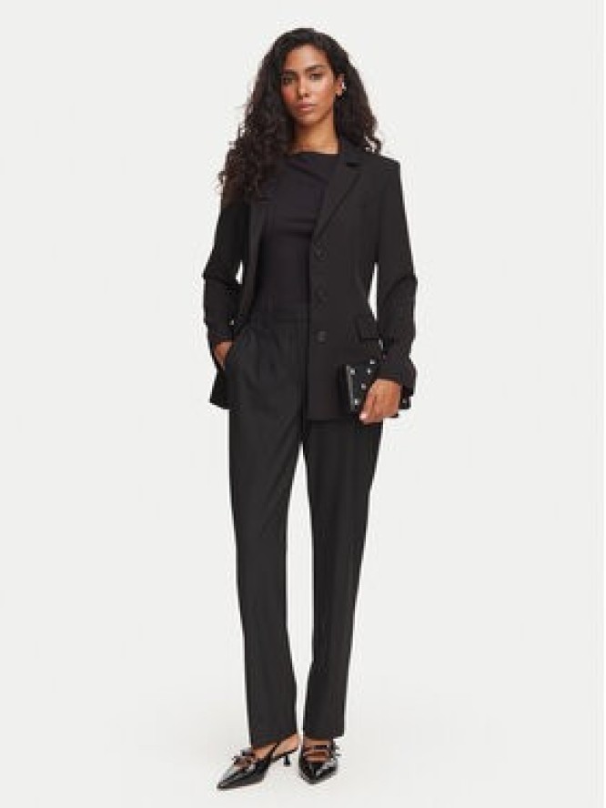 KARL LAGERFELD Spodnie materiałowe B3W10085 Czarny Regular Fit