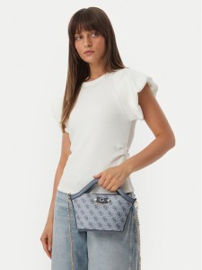 Guess Torebka Lindsey Mini HWSG97 49750 Niebieski