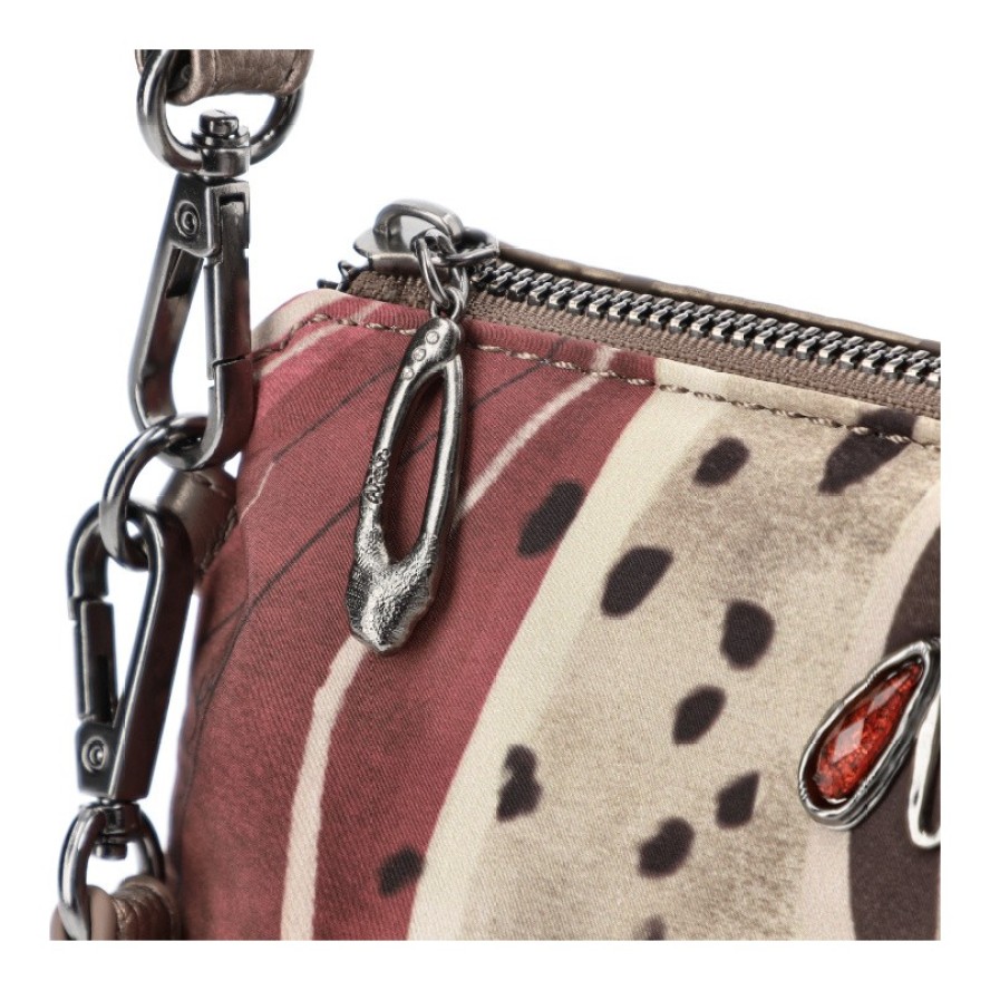 Brązowa Elegancka Torebka Damska Anekke