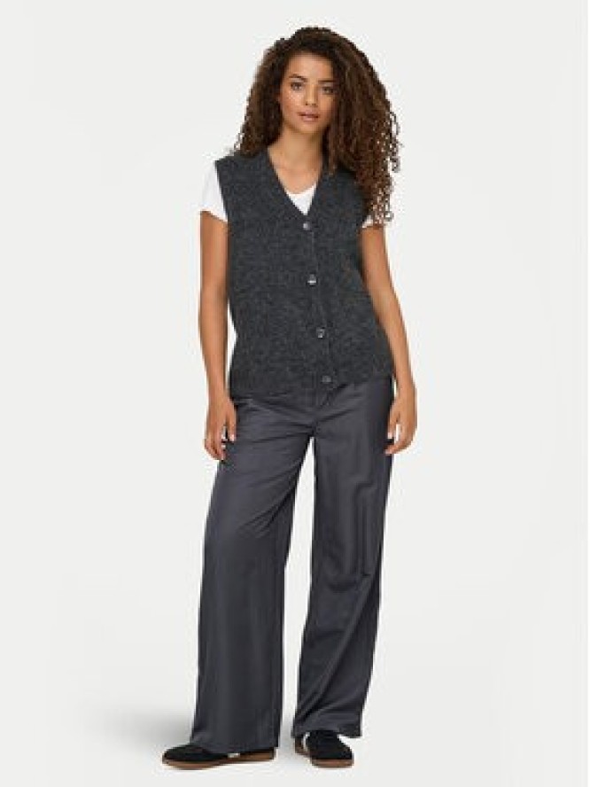 ONLY Kardigan Jane 15354283 Szary Regular Fit