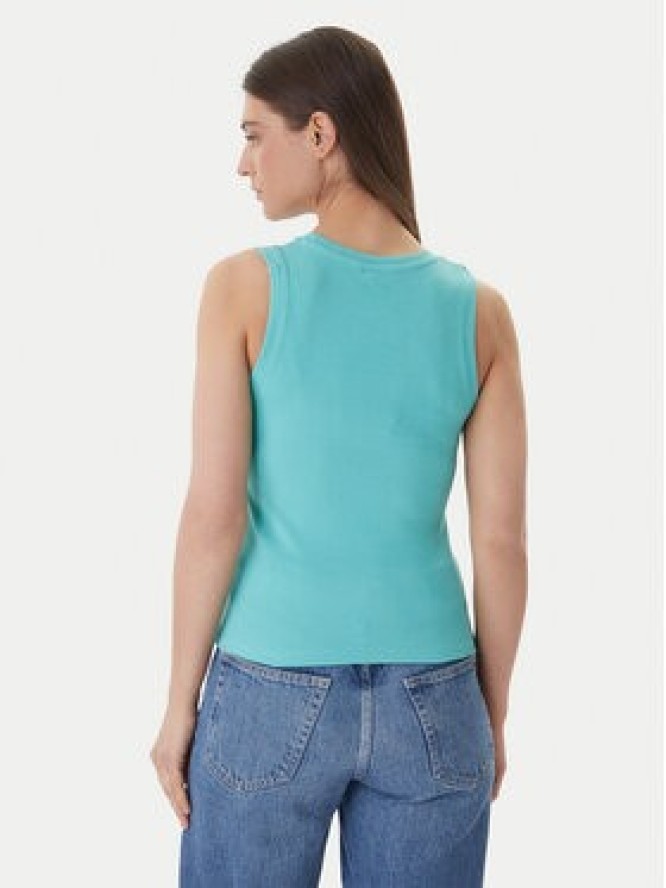 Tommy Jeans Top Essential DW0DW20673 Zielony Regular Fit