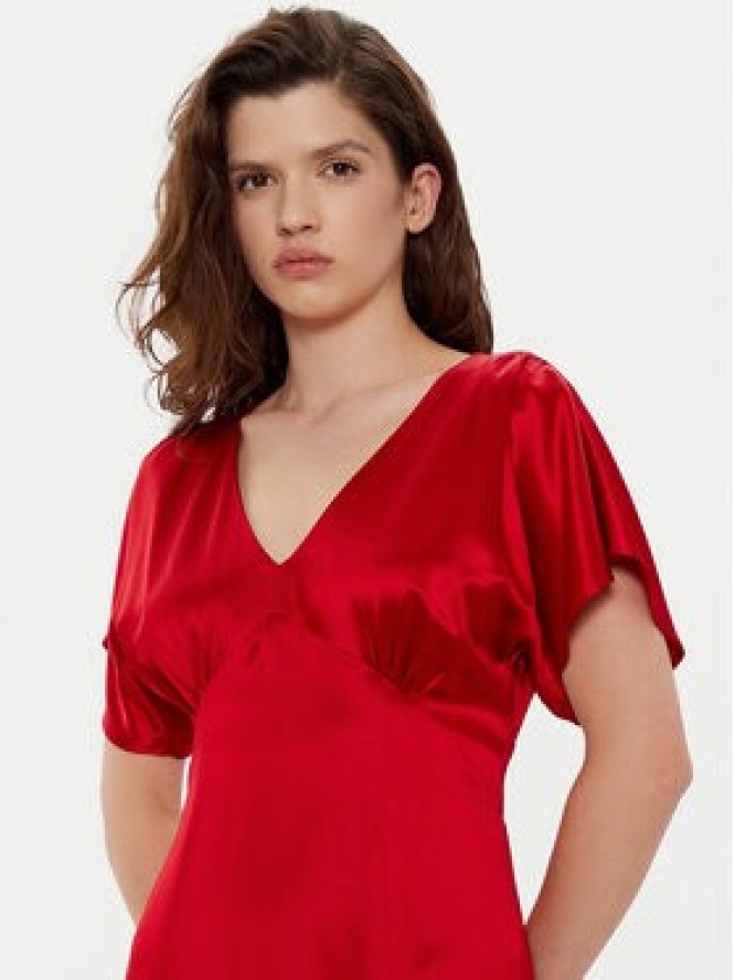 Tatuum Sukienka koktajlowa Otessa T2424.211B Czerwony Regular Fit