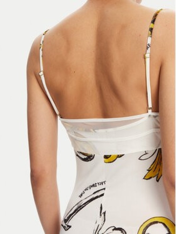 Versace Jeans Couture Sukienka letnia 78HAO900 Biały Regular Fit