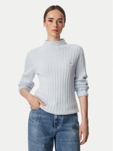 Calvin Klein Jeans Sweter LV047H304G Niebieski jasny Regular Fit