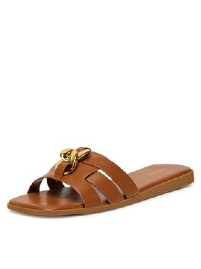 DeeZee Klapki E2031-11 Brązowy