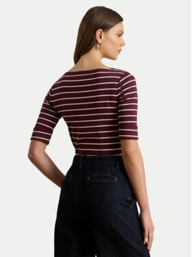 LAUREN RALPH LAUREN Bluzka 200P03723001 Brązowy Slim Fit