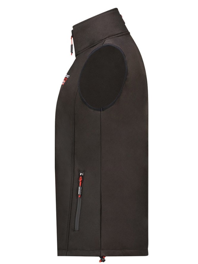 Geographical Norway Kamizelka softshellowa "Vacer" w kolorze czarnym rozmiar: M