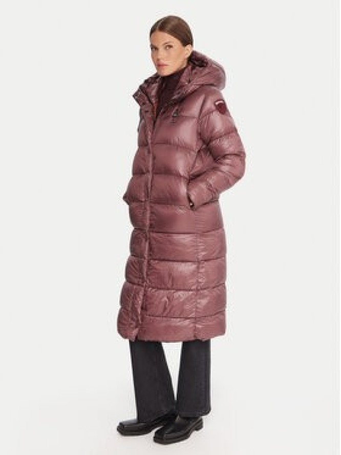 Blauer Kurtka zimowa 25WBLDK02073 Bordowy Regular Fit