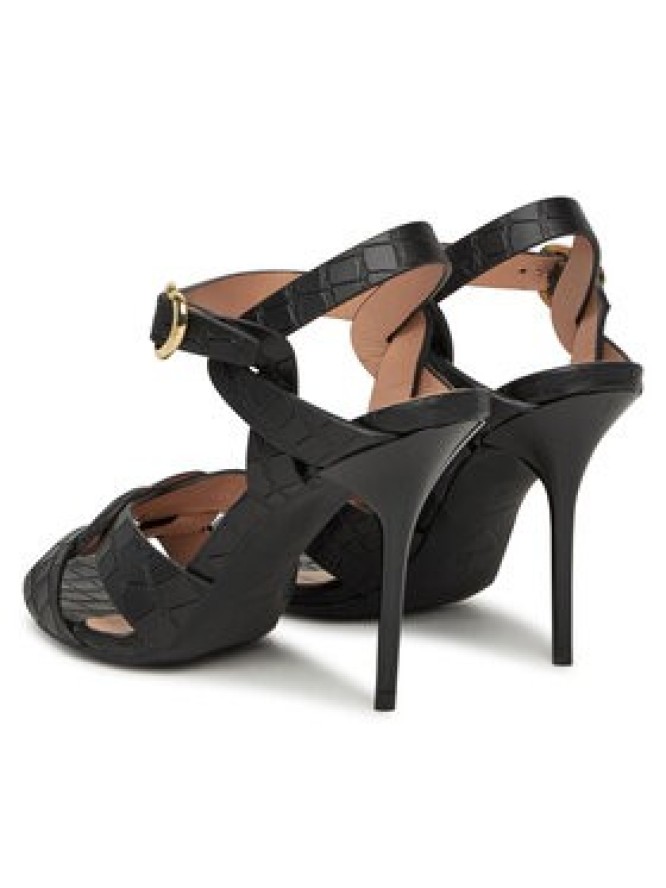 LOVE MOSCHINO Sandały JA16069G1MIB0000 Czarny