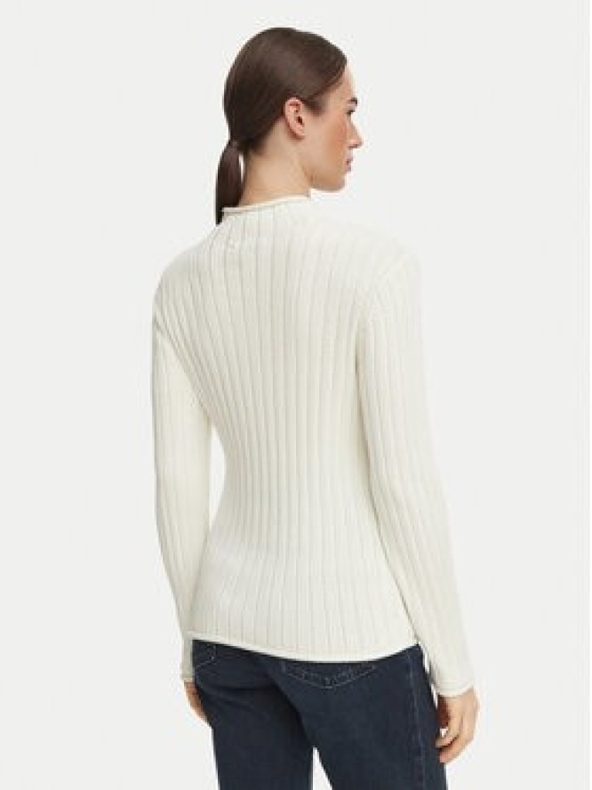 Calvin Klein Jeans Sweter LV047H304G Kremowy Regular Fit