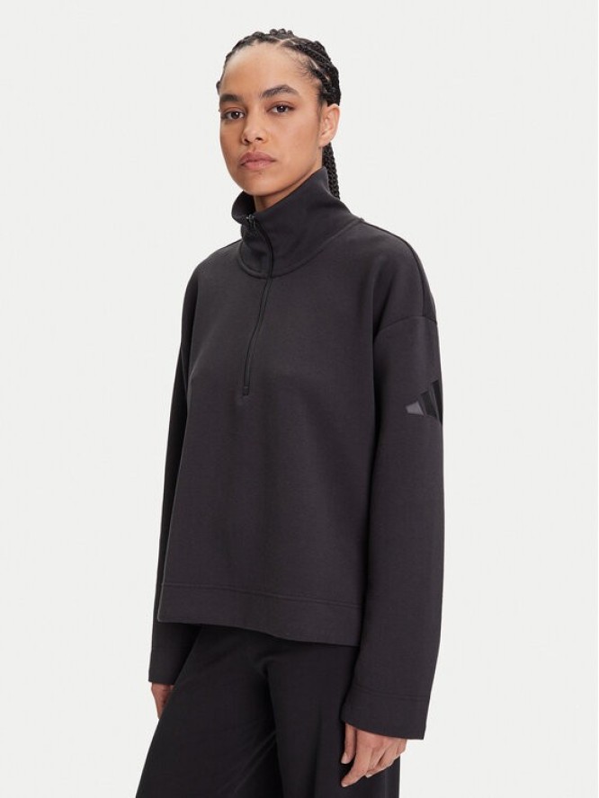 adidas Bluza ALL SZN Soft Lux JM1659 Czarny Loose Fit