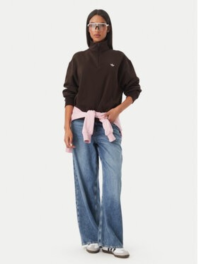 adidas Bluza Ess LH4720 Brązowy ciemny Regular Fit