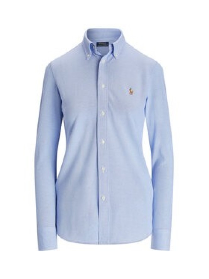 Polo Ralph Lauren Koszula 211664427001 Błękitny Slim Fit