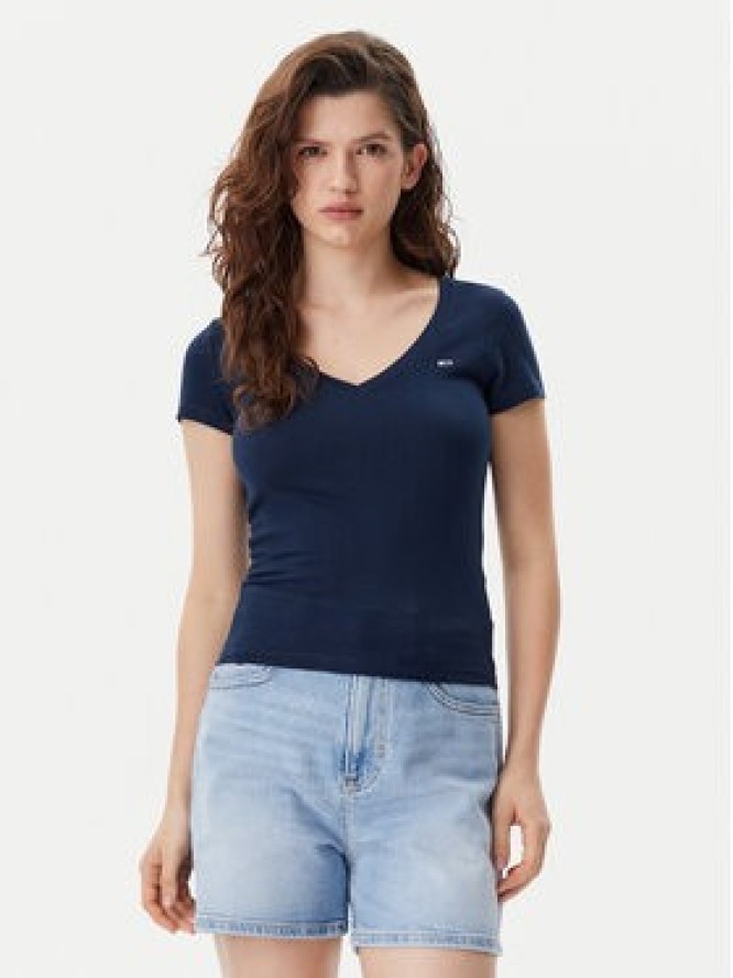 Tommy Jeans Komplet t-shirtów DW0DW21367 Kolorowy Slim Fit