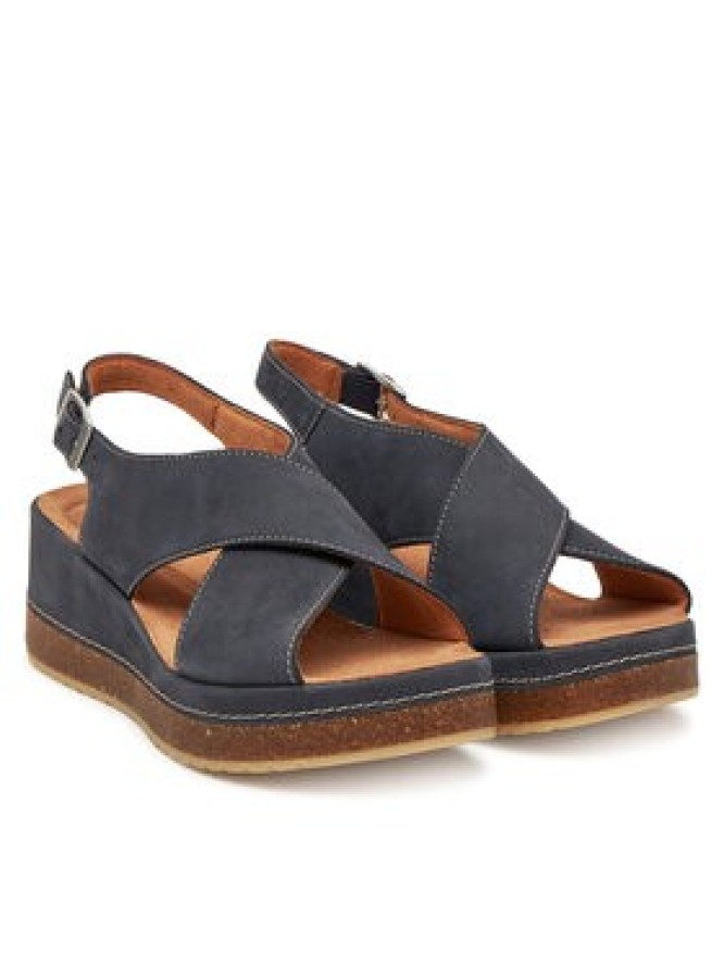 Clarks Sandały Kassanda Step 26181440 Granatowy