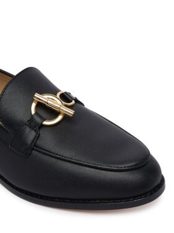 LAUREN RALPH LAUREN Loafersy 802P10534001 Czarny