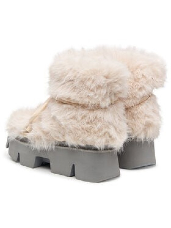 United Nude Śniegowce Stomper Fur Boot 11048828120 Kremowy