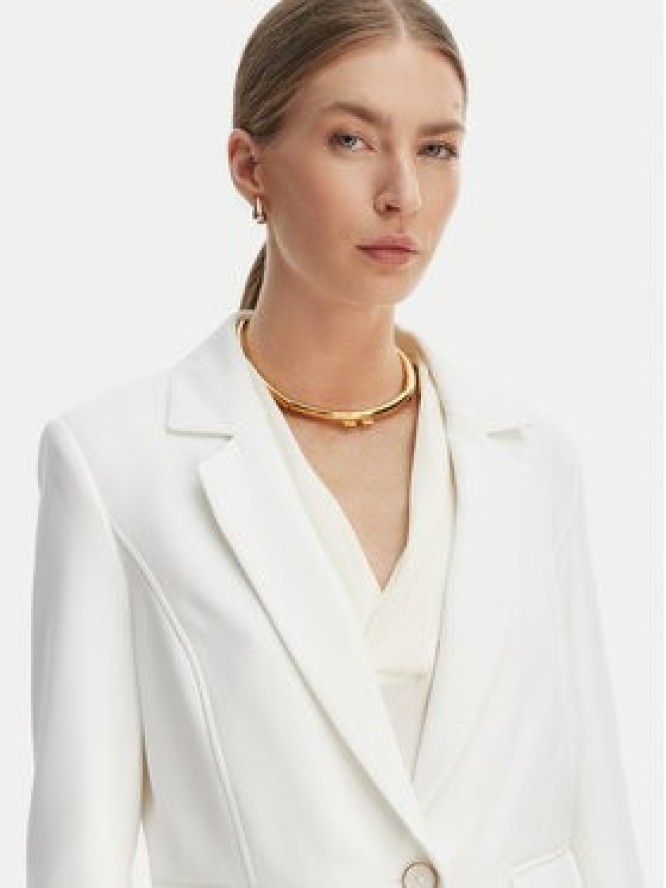 Guess Marynarka W6GN03 W1742 Biały Regular Fit