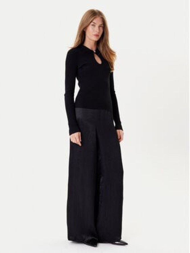 Marella Sweter Plume 2525366111 Czarny Slim Fit