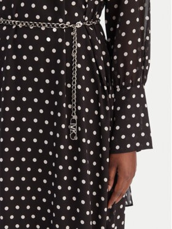 MICHAEL Michael Kors Sukienka koszulowa MR68394K9J Czarny A-Line Fit