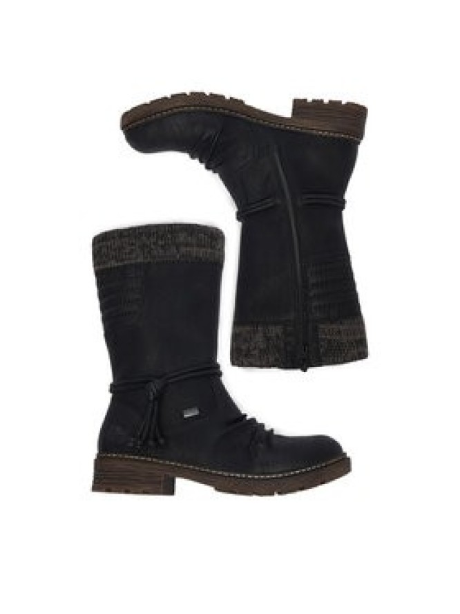 Rieker Kozaki CEO-Z4755-00 Czarny