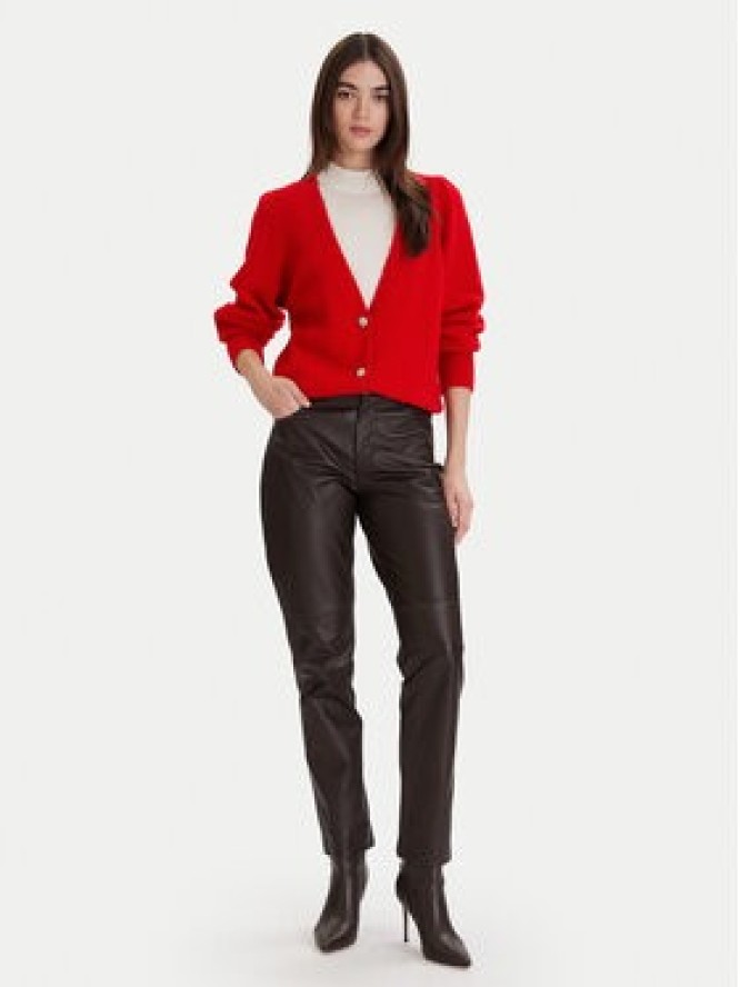 Morgan Kardigan 252-MGOJI Czerwony Regular Fit