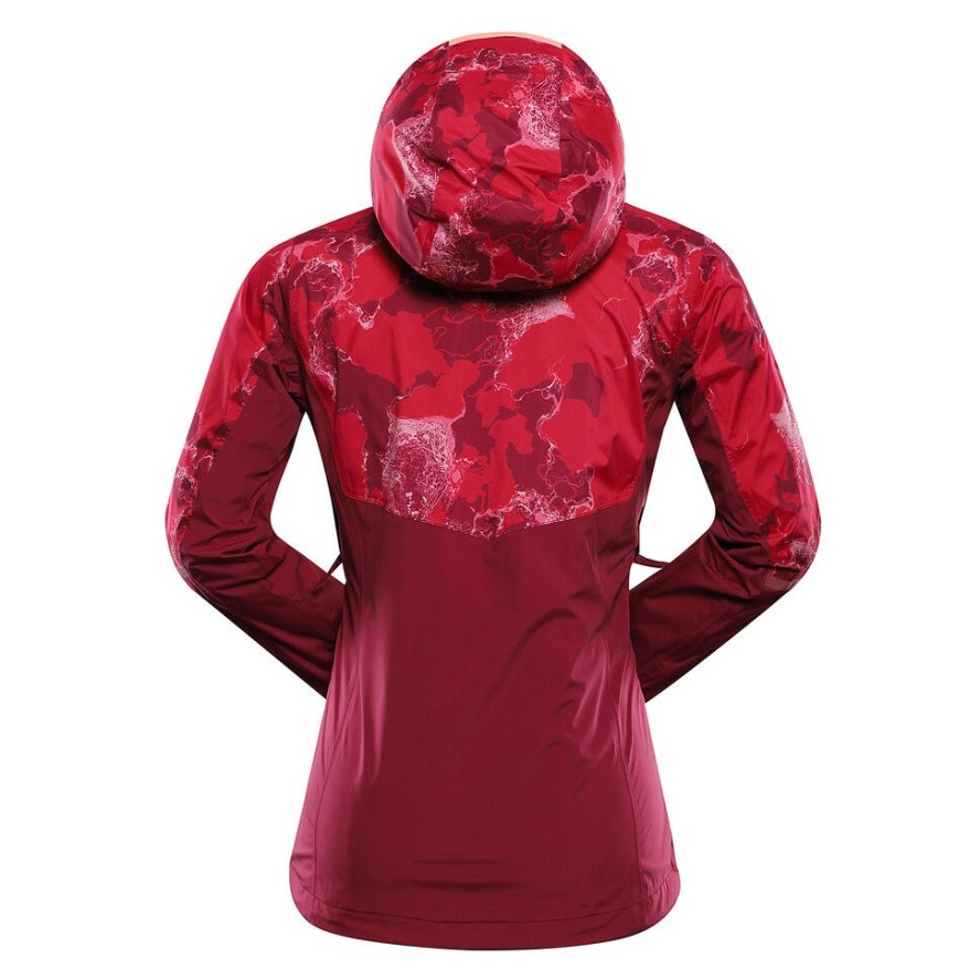 Kurtka turystyczna damska Alpine Pro Norema 2 wodoodporna