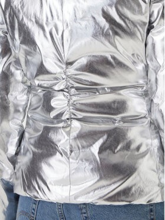 PINKO Kurtka zimowa 106019 A2ZD I17 Srebrny Regular Fit