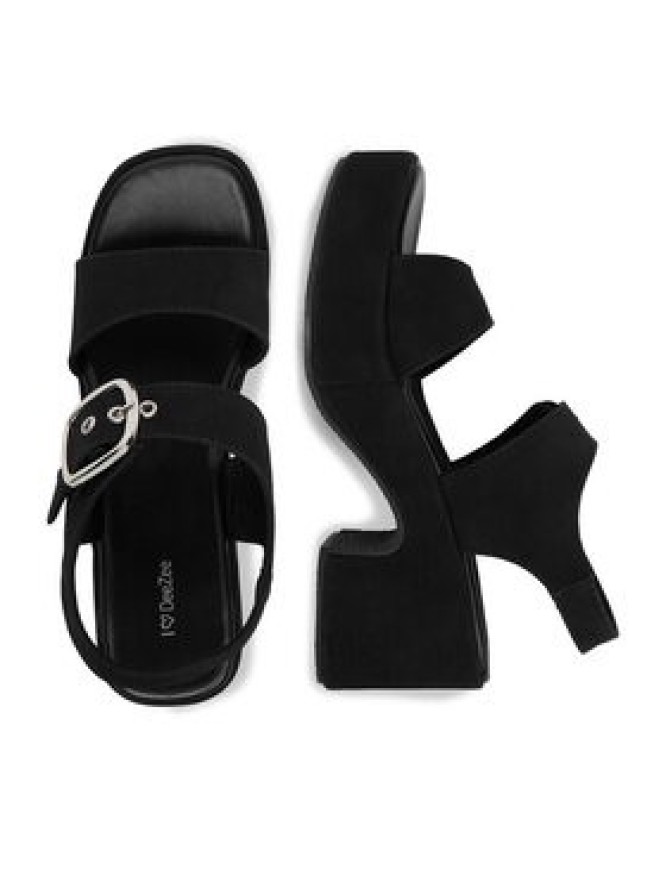 DeeZee Sandały CEO-LB-G9349-A Czarny