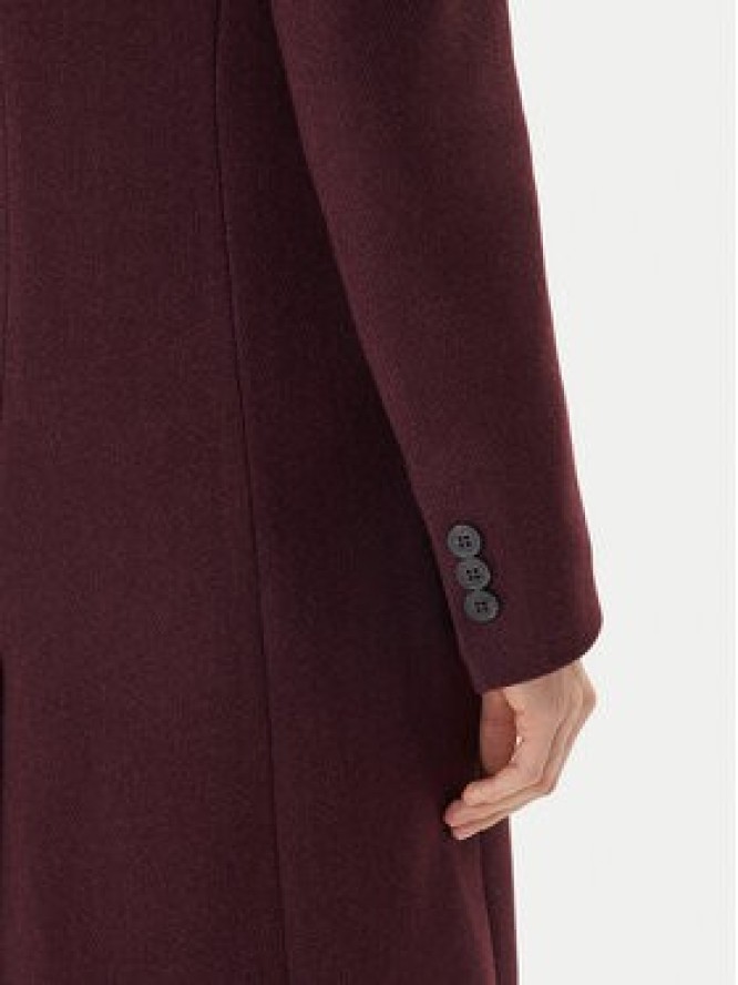 Maryley Płaszcz przejściowy MARYLEY-25IB807/01BU Bordowy Regular Fit