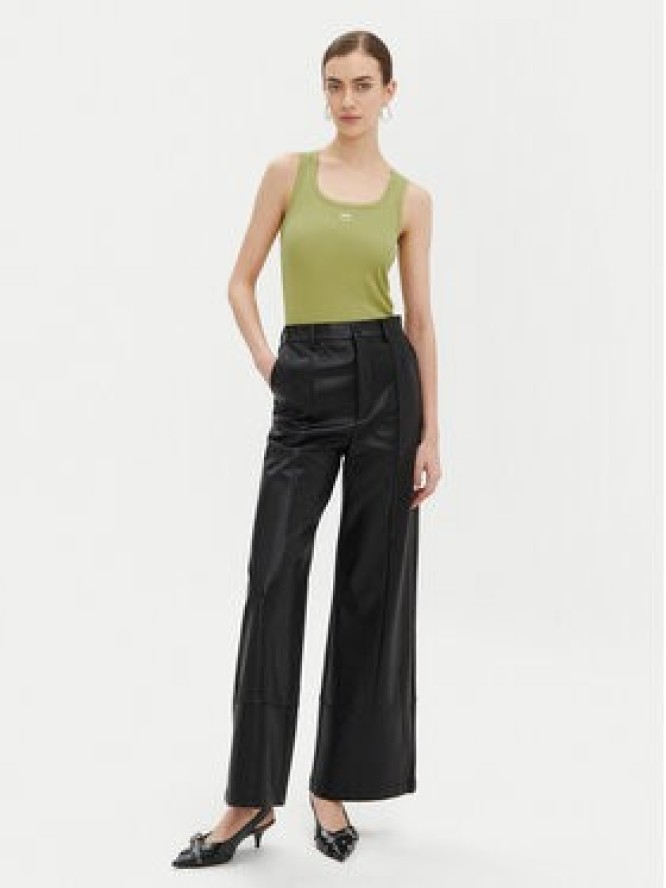 PINKO Top Calcolatore 100807 Zielony Regular Fit