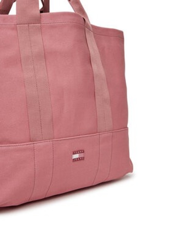 Tommy Jeans Torebka Tjw Tote Edition Canvas AW0AW17542 Różowy