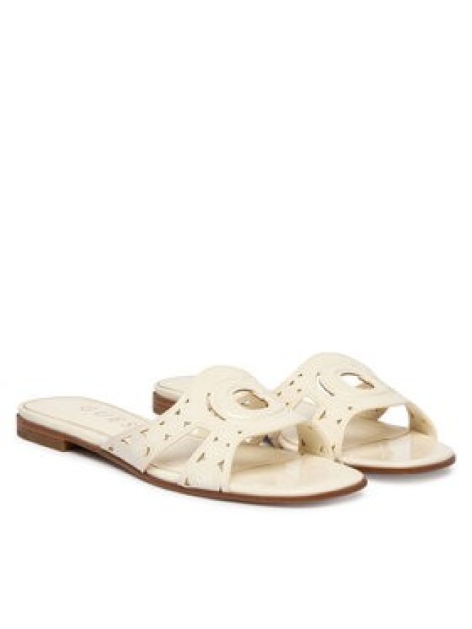 Guess Klapki FLJCIE PAF03 Kremowy