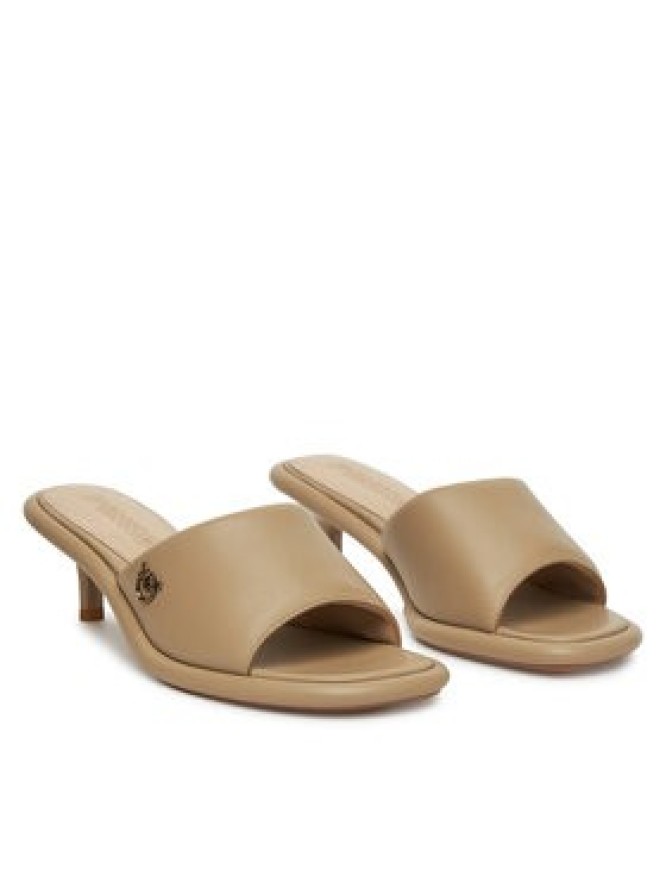 PINKO Klapki Tara 01 SD0277 P003 Beżowy