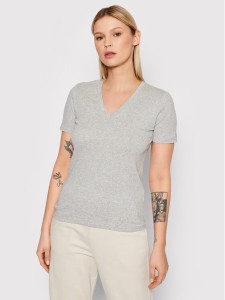 United Colors Of Benetton T-Shirt 3GA2E4230 Szary Regular Fit