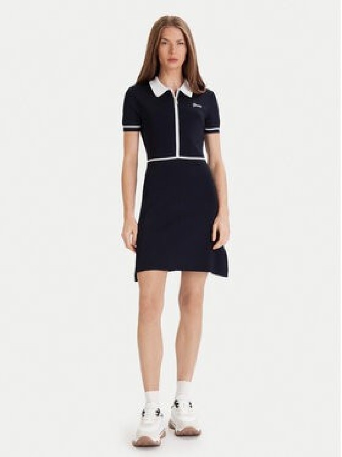 Guess Sukienka dzianinowa V5GK00 Z3D60 Granatowy Regular Fit