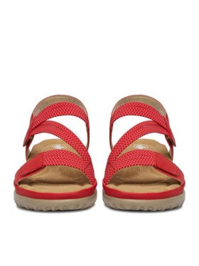Rieker Sandały CEO-64870-33 Czerwony