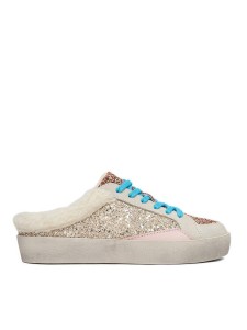 Eva Minge Klapki NARI-25/502 Złoty