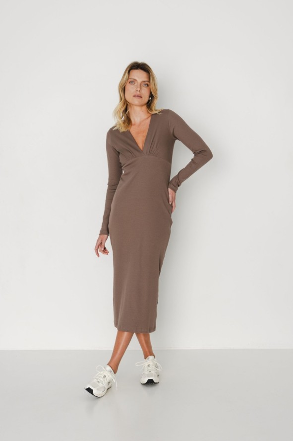 SUKIENKA HARRIET KAKAO XS - Flawless