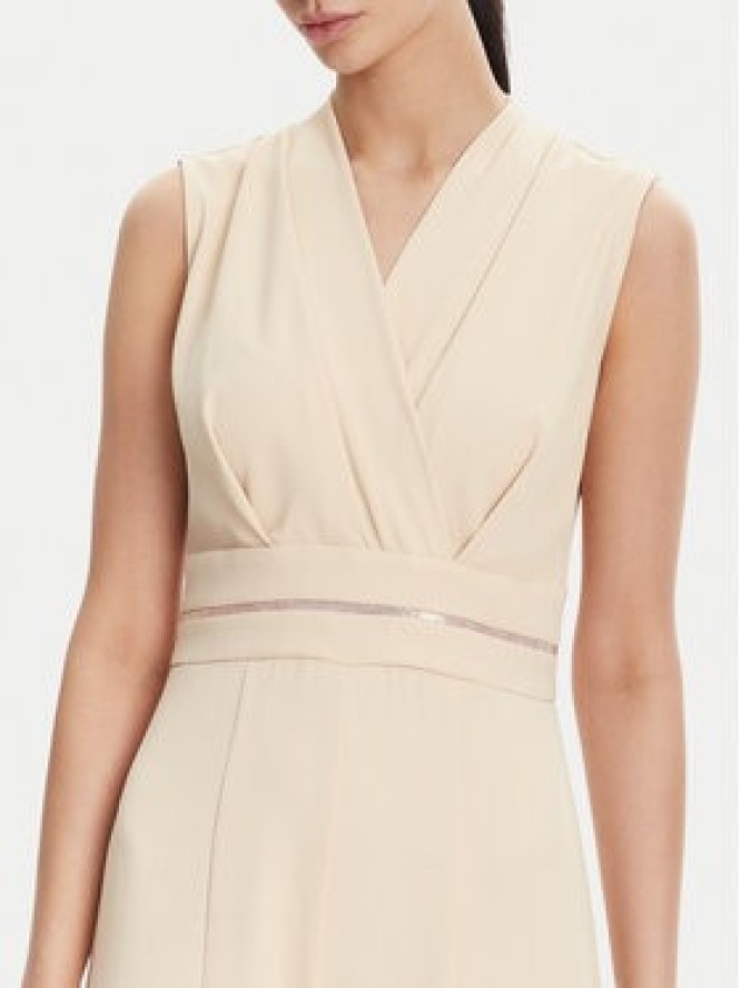 Rinascimento Kombinezon CFC0123490003 Beżowy Regular Fit