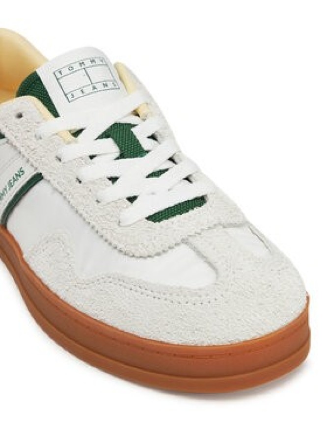 Tommy Jeans Sneakersy The Greenwich Mix Media EN0EN02730 Biały