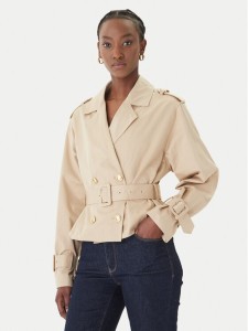 Guess Trencz W6GL21 W1954 Beżowy Regular Fit