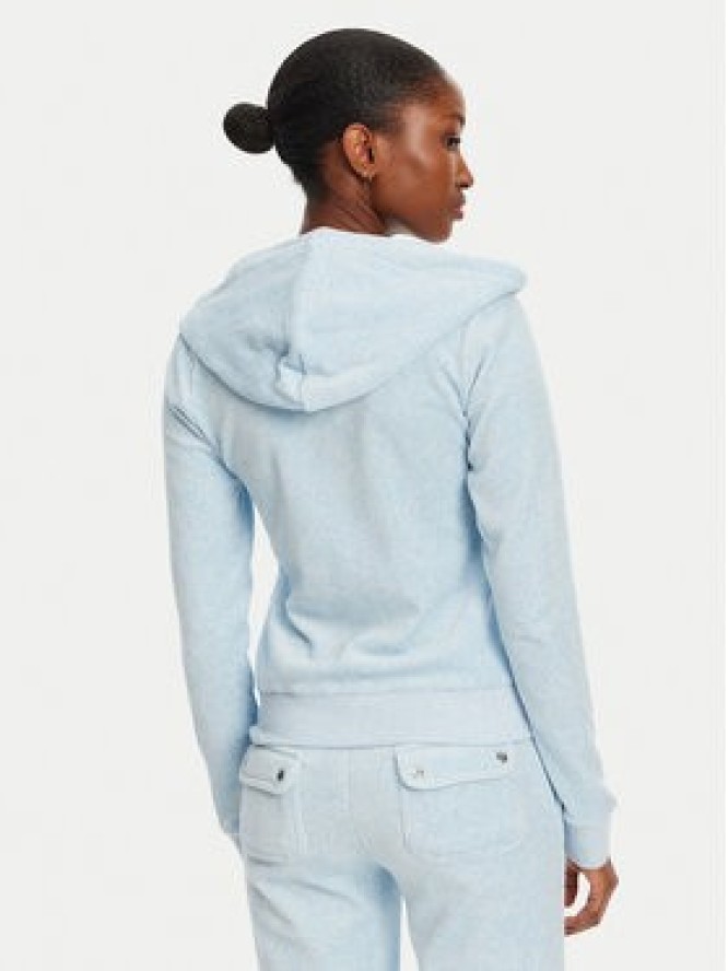 Juicy Couture Bluza Robertson JCAP176 Błękitny Slim Fit