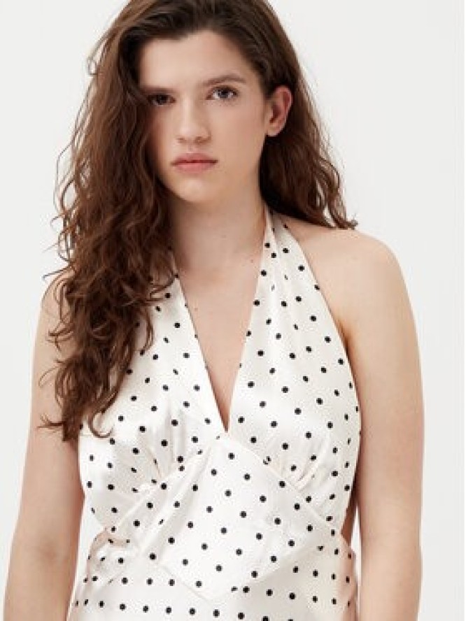 Bardot Sukienka wieczorowa 59317DB1 Écru Regular Fit