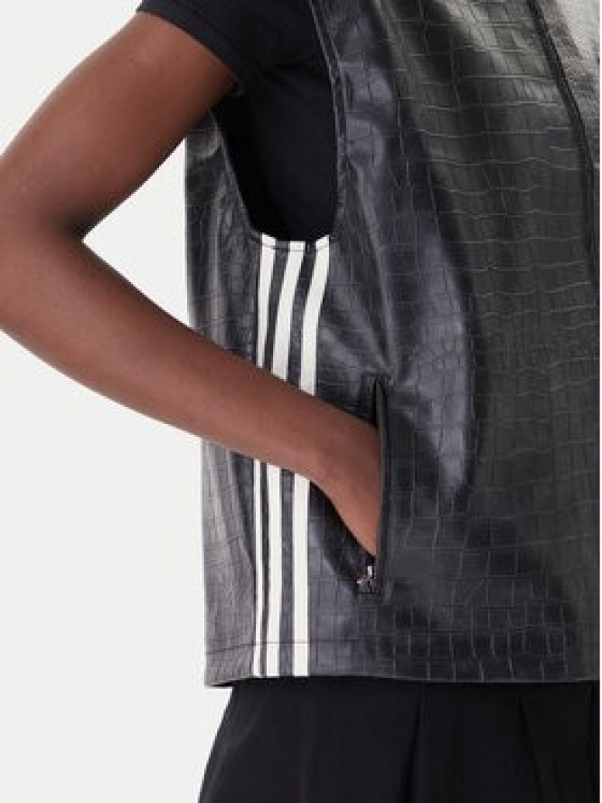 adidas Kamizelka Pleather KE5033 Czarny Oversize